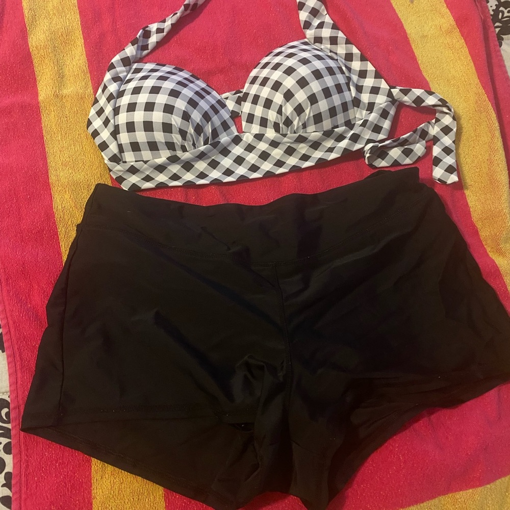 2 piece swimsuit Large